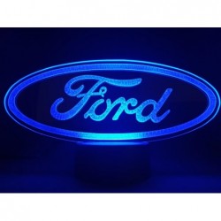 Ford Logo Theme Night Lights