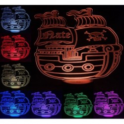 Pirate Ship Theme Night Lights