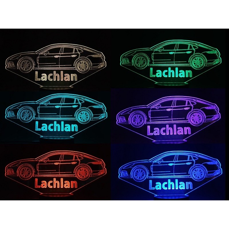 Porsche Panamera Theme Night Lights