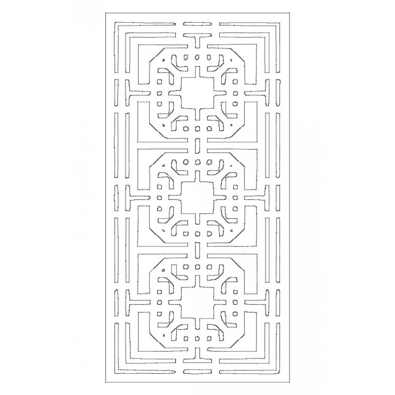 Chinese Door 1800mm x 900mm MDF