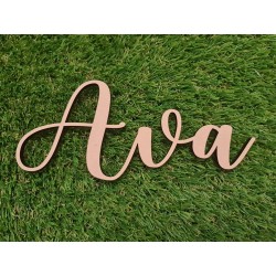 3mm Raw MDF Joined Name