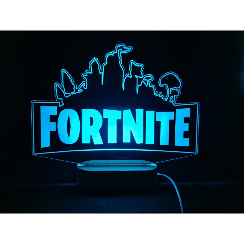 Fortnite Theme Night Lights