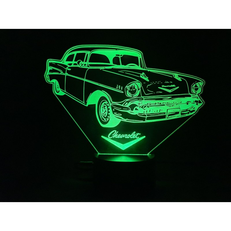 Chev Bel Air 1957 Theme Night Lights