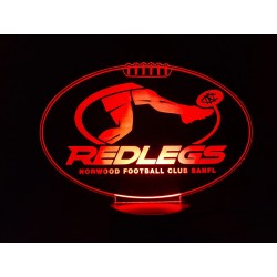 Redlegs Football Club Theme Night Lights
