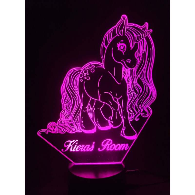 Unicorn Side Theme Night Lights