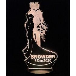 Wedding Couple Theme Night Lights